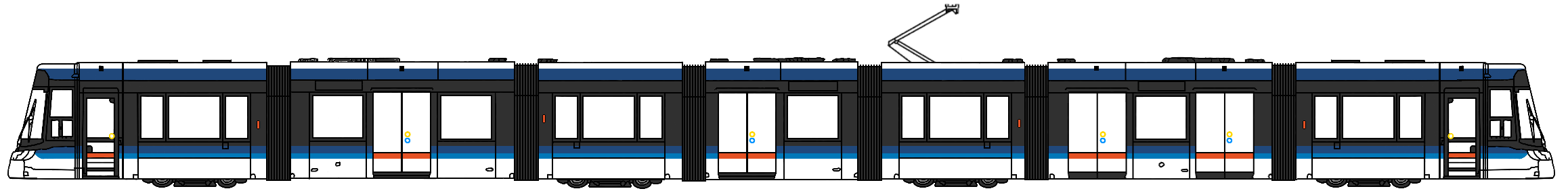 Farbskizze-Lichtbahn-7teilig